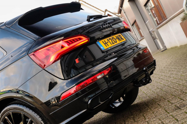 Audi Q5 3.0TFSI SQ5 Quattro S-Line 354pk Automaat! 1e Eig|DLR|Luchtvering|Kuipstoelen|Panoramadak|Virtual Cockpit|Black|Carbon|22