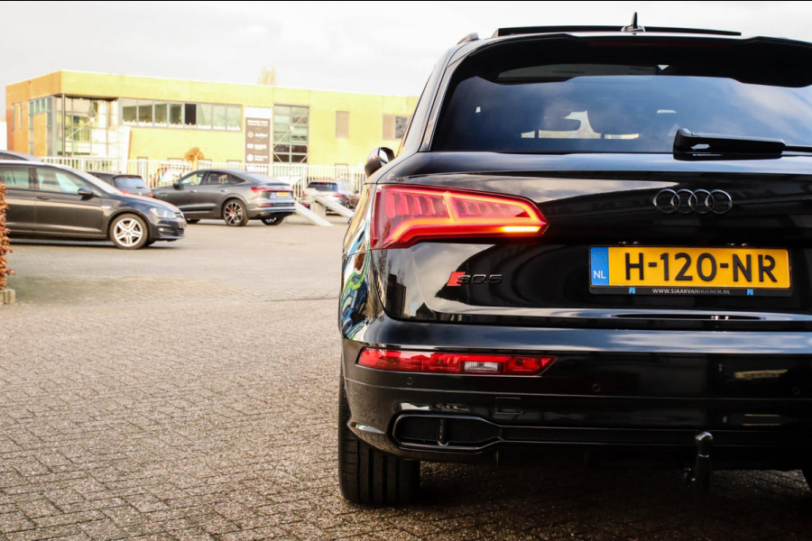 Audi Q5 3.0TFSI SQ5 Quattro S-Line 354pk Automaat! 1e Eig|DLR|Luchtvering|Kuipstoelen|Panoramadak|Virtual Cockpit|Black|Carbon|22
