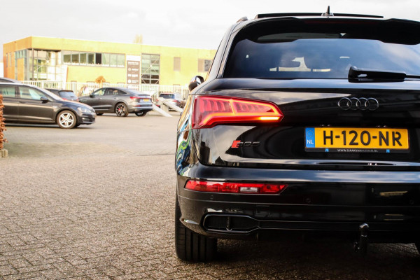Audi Q5 3.0TFSI SQ5 Quattro S-Line 354pk Automaat! 1e Eig|DLR|Luchtvering|Kuipstoelen|Panoramadak|Virtual Cockpit|Black|Carbon|22