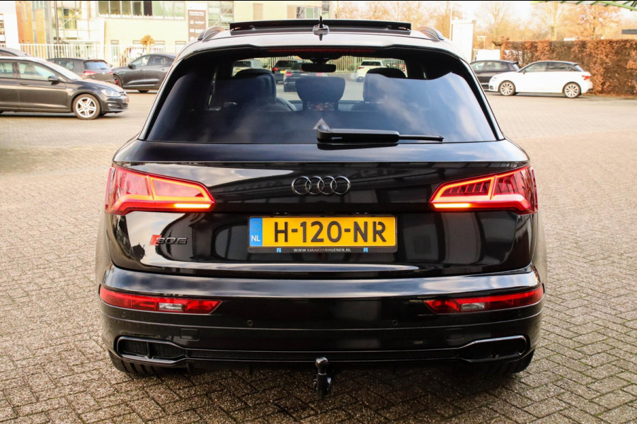 Audi Q5 3.0TFSI SQ5 Quattro S-Line 354pk Automaat! 1e Eig|DLR|Luchtvering|Kuipstoelen|Panoramadak|Virtual Cockpit|Black|Carbon|22