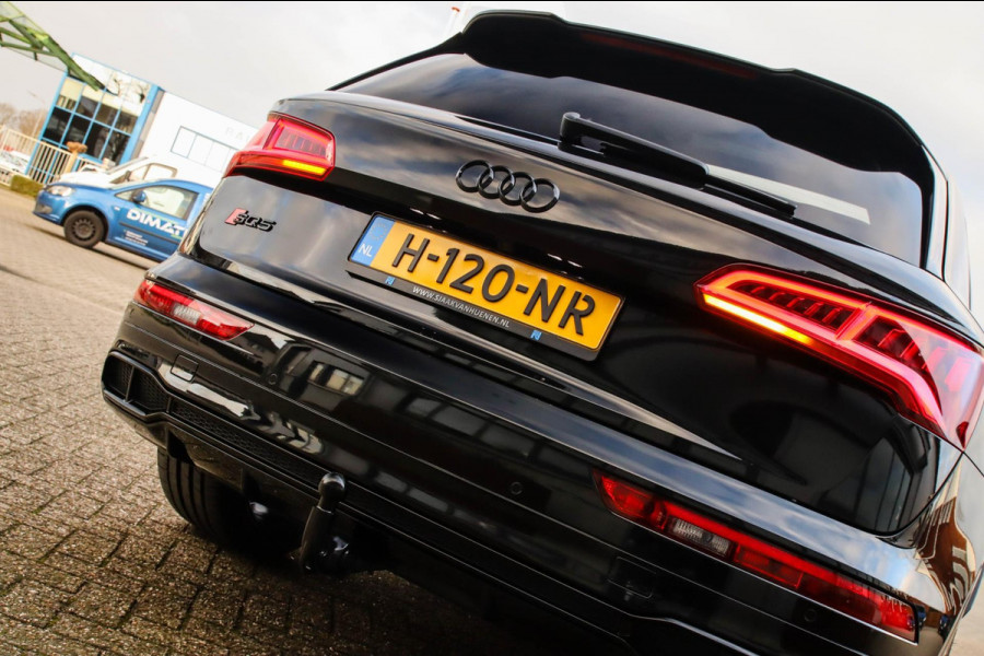 Audi Q5 3.0TFSI SQ5 Quattro S-Line 354pk Automaat! 1e Eig|DLR|Luchtvering|Kuipstoelen|Panoramadak|Virtual Cockpit|Black|Carbon|22