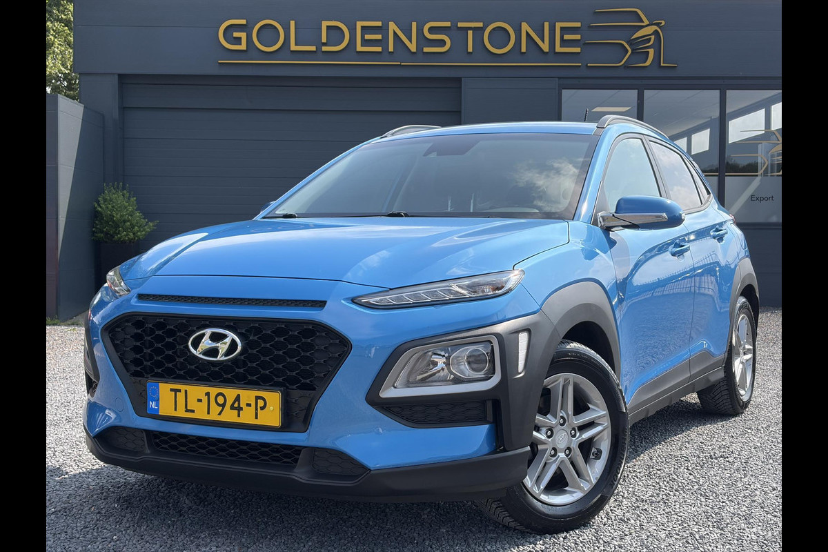 Hyundai Kona 1.0T Essence 2e Eigenaar,Trekhaak,Camera,Carplay,Navi,Clima,Cruise,6 Bak,N.A.P,120pk,Lm velgen,Rijstrooksensor,Pdc,Apk tot 03-2027