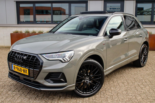 Audi Q3 35 TFSI 1.5 TFSI S Line Pro Line S 150pk S-Tronic! 1e|Panoramadak|Virtual Cockpit|LED Matrix|Leder elektrisch|20inch|Black