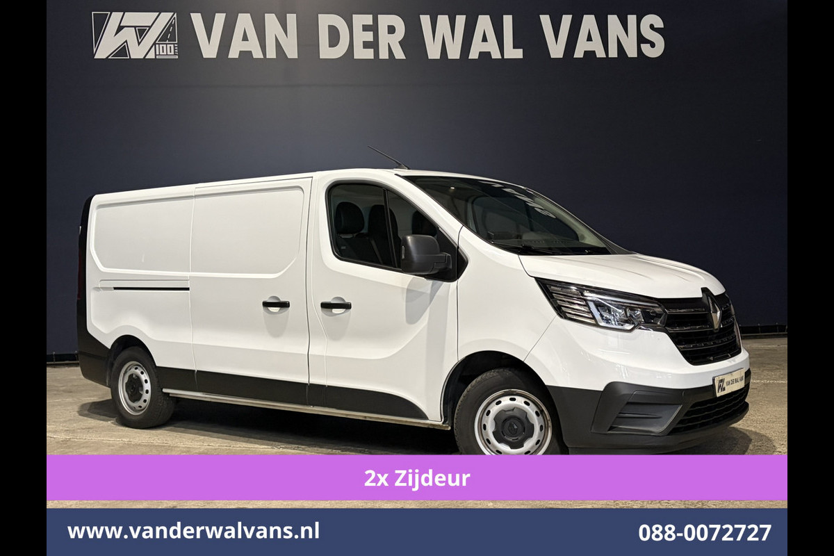Renault Trafic 2.0 dCi 131pk L2H1 Euro6 Airco | 2x zijdeur | LED | Apple Carplay | Cruisecontrol Android Auto, Parkeersensoren, Bijrijdersbank