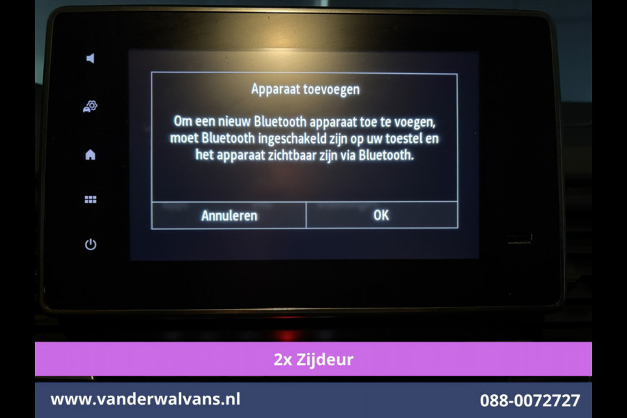Renault Trafic 2.0 dCi 131pk L2H1 Euro6 Airco | 2x zijdeur | LED | Apple Carplay | Cruisecontrol Android Auto, Parkeersensoren, Bijrijdersbank