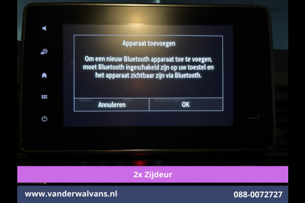 Renault Trafic 2.0 dCi 131pk L2H1 Euro6 Airco | 2x zijdeur | LED | Apple Carplay | Cruisecontrol Android Auto, Parkeersensoren, Bijrijdersbank