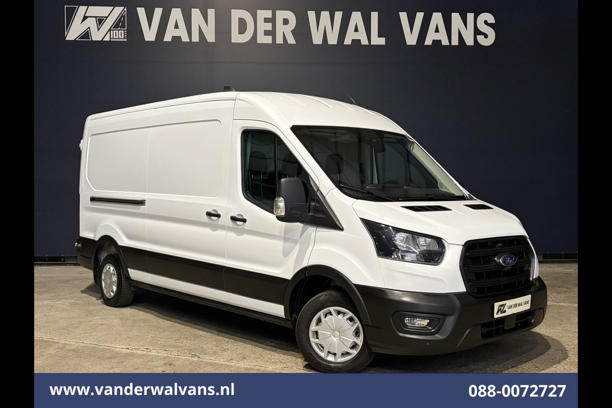 Ford Transit 2.0 TDCI 131pk L3H2 Euro6 Airco | Camera | Cruisecontrol | Verwarmde Voorruit 270 Graden Achterdeuren, Parkeersensoren, Bijrijdersbank