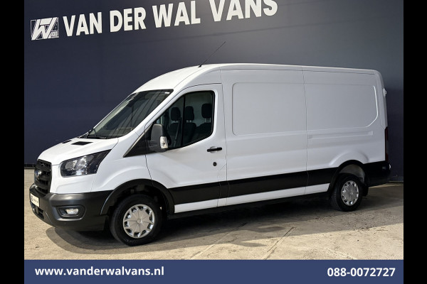 Ford Transit 2.0 TDCI 131pk L3H2 Euro6 Airco | Camera | Cruisecontrol | Verwarmde Voorruit 270 Graden Achterdeuren, Parkeersensoren, Bijrijdersbank
