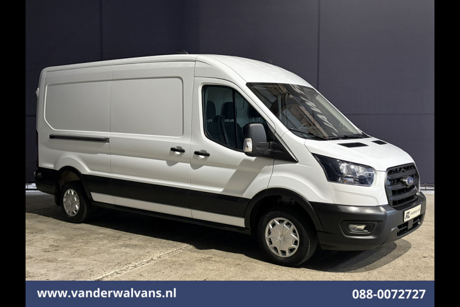 Ford Transit 2.0 TDCI 131pk L3H2 Euro6 Airco | Camera | Cruisecontrol | Verwarmde Voorruit 270 Graden Achterdeuren, Parkeersensoren, Bijrijdersbank