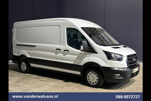 Ford Transit 2.0 TDCI 131pk L3H2 Euro6 Airco | Camera | Cruisecontrol | Verwarmde Voorruit 270 Graden Achterdeuren, Parkeersensoren, Bijrijdersbank