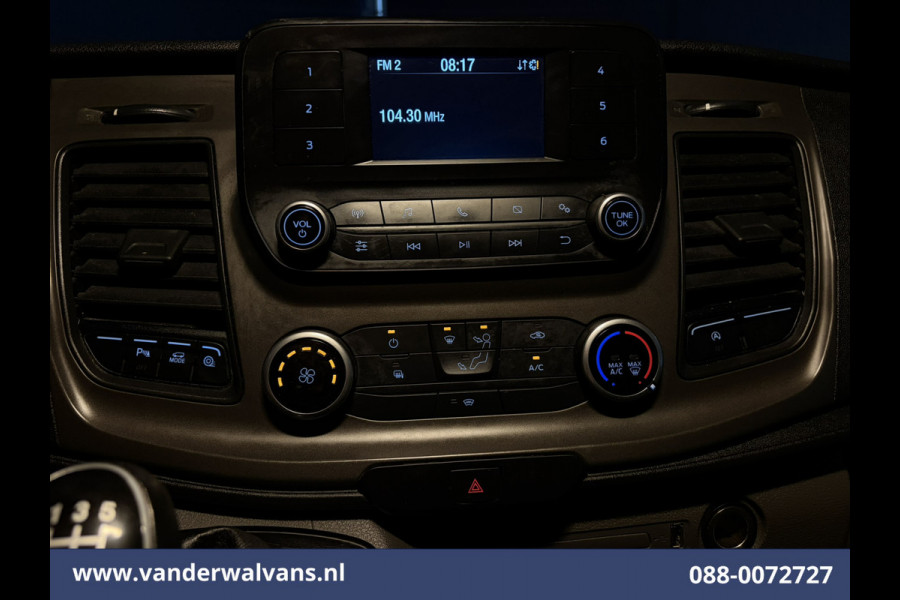 Ford Transit 2.0 TDCI 131pk L3H2 Euro6 Airco | Camera | Cruisecontrol | Verwarmde Voorruit 270 Graden Achterdeuren, Parkeersensoren, Bijrijdersbank