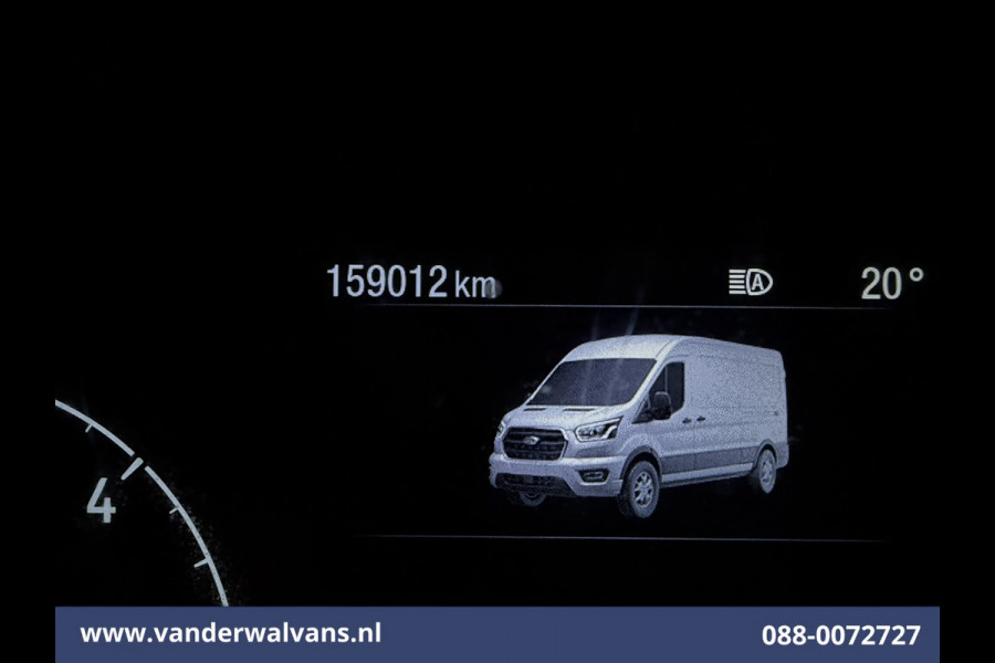 Ford Transit 2.0 TDCI 131pk L3H2 Euro6 Airco | Camera | Cruisecontrol | Verwarmde Voorruit 270 Graden Achterdeuren, Parkeersensoren, Bijrijdersbank