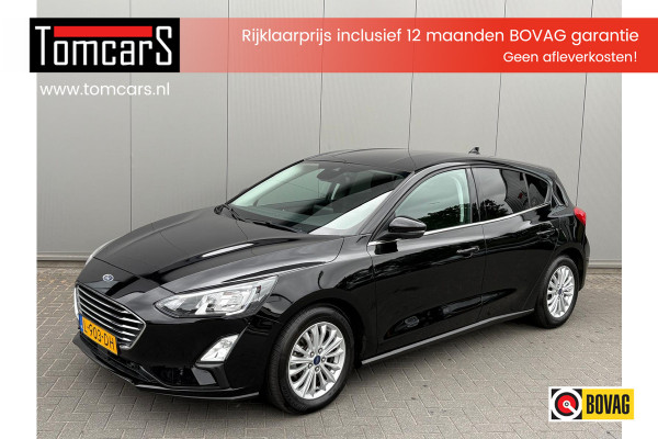 Ford Focus 125PK EcoB. Automaat Titanium Carplay-android/Navigatie/Parkeerhulp/Camera/Keyfree