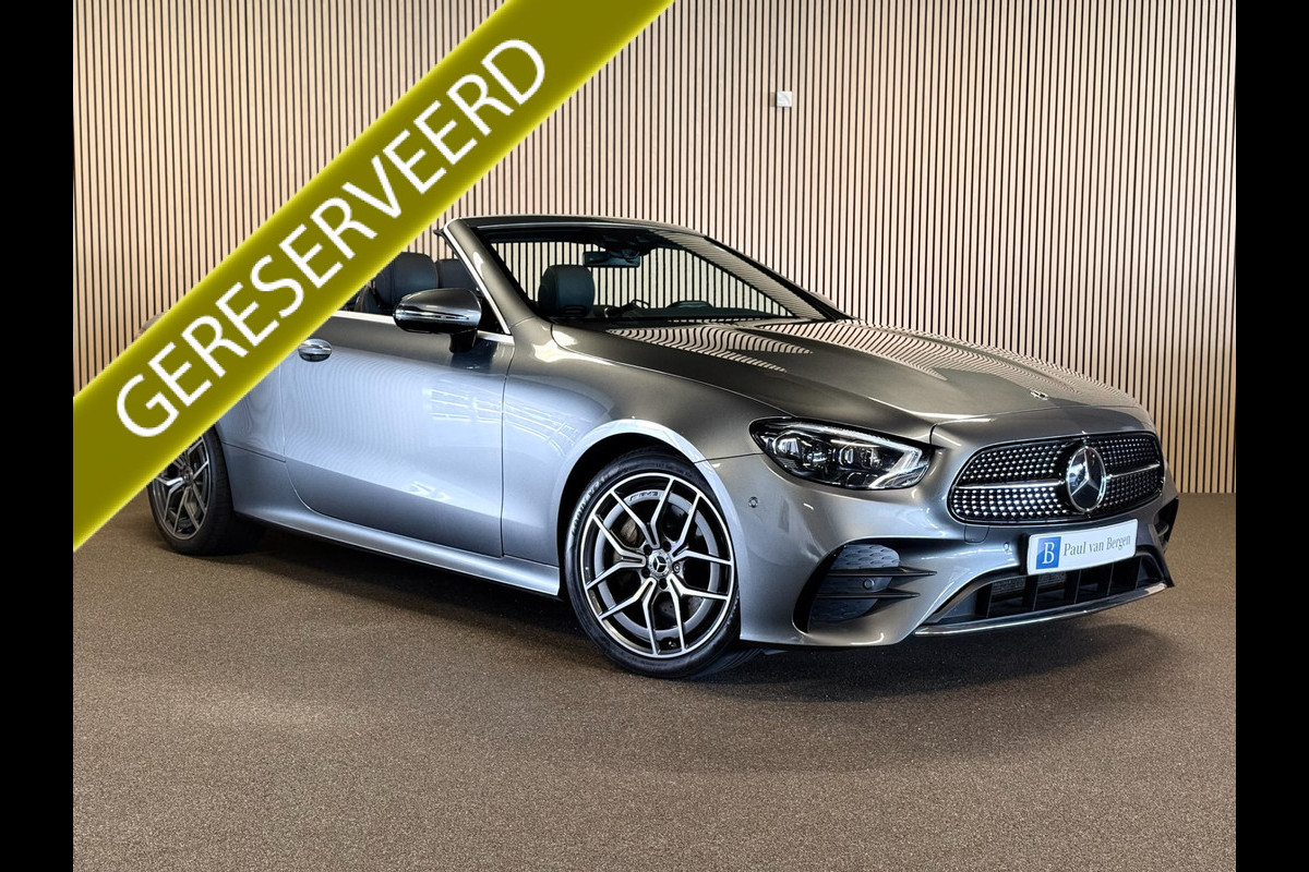 Mercedes-Benz E-Klasse Cabrio 300 AMG STYLING-AIRSCARF-HEAD UP-MEMORY-BURMESTER-KEYLESS-DISTRONIC-COMPLEET