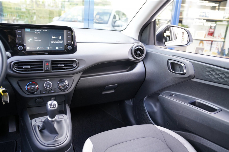 Hyundai i10 1.0 Comfort|Prijs rijklaar incl. 12 mnd garantie|DAB Carplay Airco Bluetooth Cruise all-season