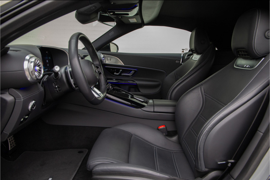 Mercedes-Benz SL-Klasse Roadster AMG 63 4MATIC+ Premium, Achterasbesturing, Burmester, MANUFAKTUR Alpin Grey 585pk 2022