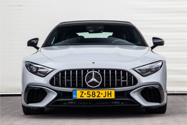 Mercedes-Benz SL-Klasse Roadster AMG 63 4MATIC+ Premium, Achterasbesturing, Burmester, MANUFAKTUR Alpin Grey 585pk 2022