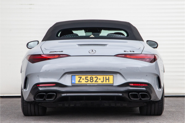 Mercedes-Benz SL-Klasse Roadster AMG 63 4MATIC+ Premium, Achterasbesturing, Burmester, MANUFAKTUR Alpin Grey 585pk 2022