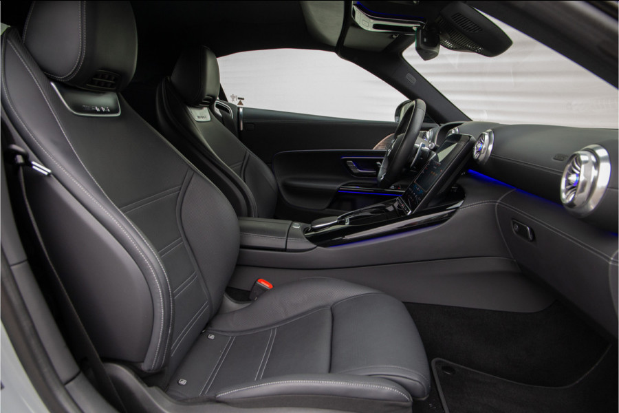 Mercedes-Benz SL-Klasse Roadster AMG 63 4MATIC+ Premium, Achterasbesturing, Burmester, MANUFAKTUR Alpin Grey 585pk 2022