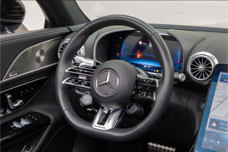 Mercedes-Benz SL-Klasse Roadster AMG 63 4MATIC+ Premium, Achterasbesturing, Burmester, MANUFAKTUR Alpin Grey 585pk 2022