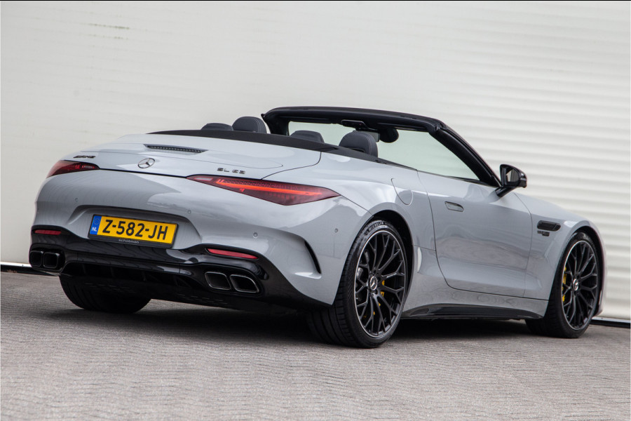 Mercedes-Benz SL-Klasse Roadster AMG 63 4MATIC+ Premium, Achterasbesturing, Burmester, MANUFAKTUR Alpin Grey 585pk 2022