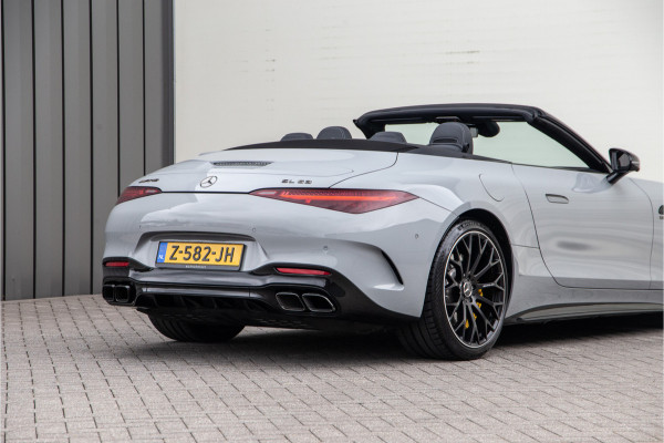 Mercedes-Benz SL-Klasse Roadster AMG 63 4MATIC+ Premium, Achterasbesturing, Burmester, MANUFAKTUR Alpin Grey 585pk 2022