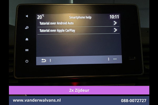 Renault Trafic 2.0 Blue dCi 131pk L2H1 Euro6 Airco | 2x zijdeur | LED | Apple Carplay Cruisecontrol, Android Auto, Parkeersensoren, Bijrijdersbank