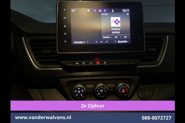 Renault Trafic 2.0 Blue dCi 131pk L2H1 Euro6 Airco | 2x zijdeur | LED | Apple Carplay Cruisecontrol, Android Auto, Parkeersensoren, Bijrijdersbank