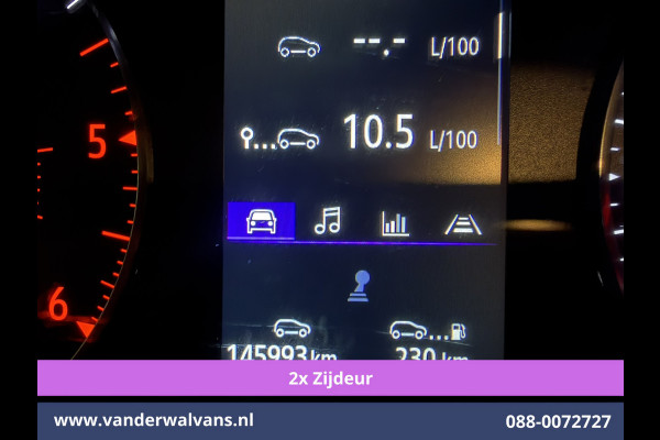 Renault Trafic 2.0 Blue dCi 131pk L2H1 Euro6 Airco | 2x zijdeur | LED | Apple Carplay Cruisecontrol, Android Auto, Parkeersensoren, Bijrijdersbank