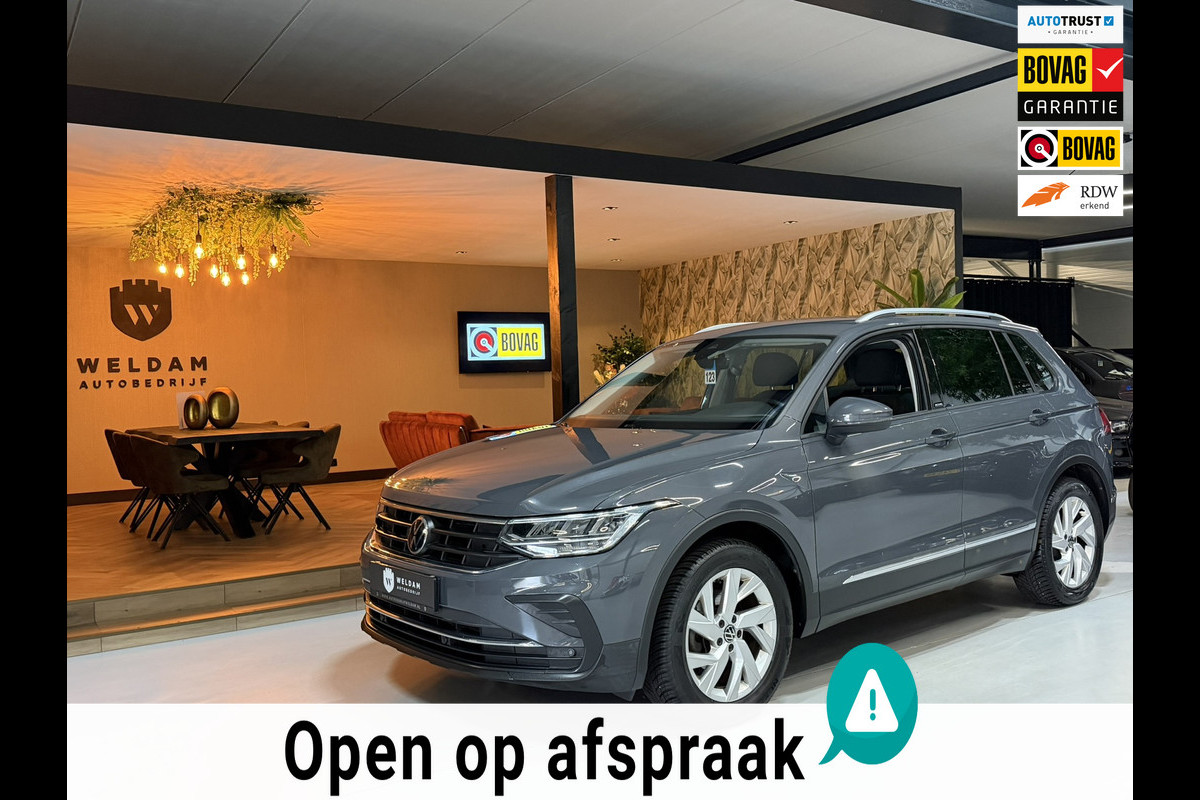 Volkswagen Tiguan 1.5 TSI ACT Active 150PK|1800KG Trekgewicht|1e Eigenaar|Adaptive Cruise|Trekhaak|CarPlay|Rijklaar