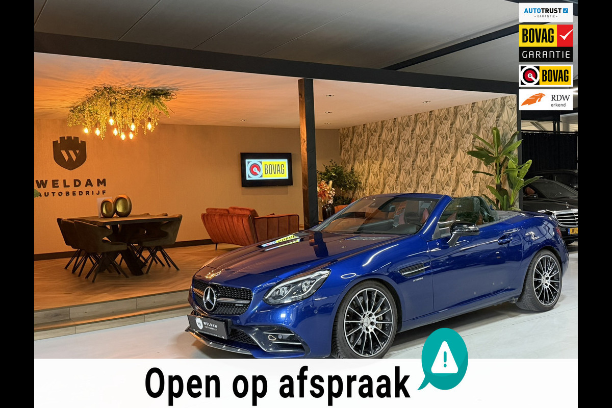 Mercedes-Benz SLC AMG SLC 43 Final Edition|Pano|Memory Pakket|Nekverwarming|Blind Spot|Leder|18Inch|Dealer Onderhouden|Rijklaar