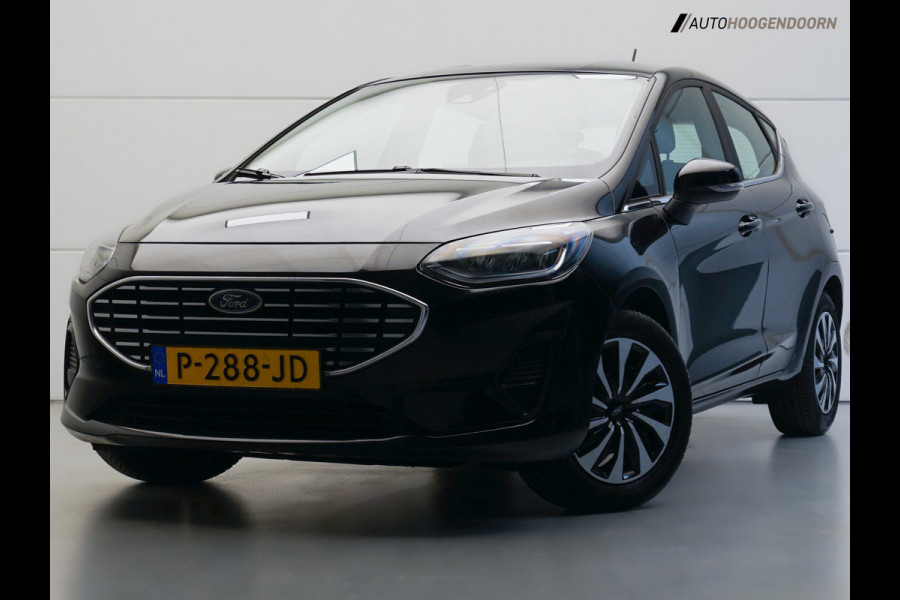 Ford Fiesta 1.0 EcoBoost Hybrid Titanium (APPLE CARPLAY,LED VERLICHTING,PARKEERSENSOREN,CRUISE,NAVIGATIE,LANE ASSIST,TOPCONDITIE)