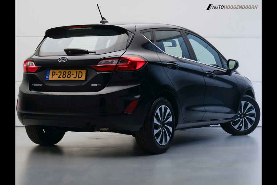 Ford Fiesta 1.0 EcoBoost Hybrid Titanium (APPLE CARPLAY,LED VERLICHTING,PARKEERSENSOREN,CRUISE,NAVIGATIE,LANE ASSIST,TOPCONDITIE)