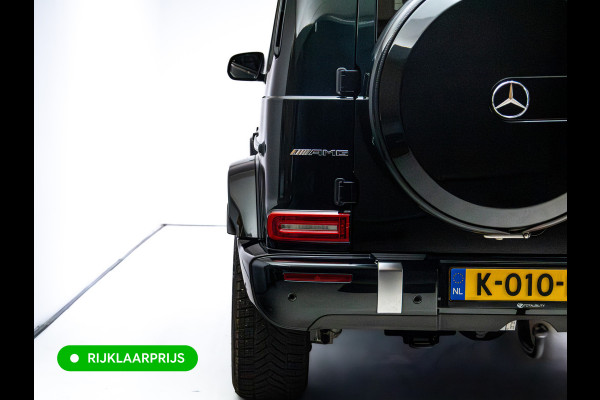 Mercedes-Benz G-Klasse 63 AMG Premium Plus | Elektrisch glazen schuif-/kanteldak | Burmester | Stoelverw. & koeling | Memory stoelen | Adaptieve cruise Trekhaak, Treeplanken, Alcantara hemel, 360 Camera, Burmester High End, Massagestoelen, NL auto