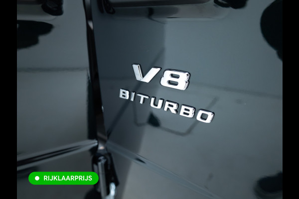 Mercedes-Benz G-Klasse 63 AMG Premium Plus | Elektrisch glazen schuif-/kanteldak | Burmester | Stoelverw. & koeling | Memory stoelen | Adaptieve cruise Trekhaak, Treeplanken, Alcantara hemel, 360 Camera, Burmester High End, Massagestoelen, NL auto