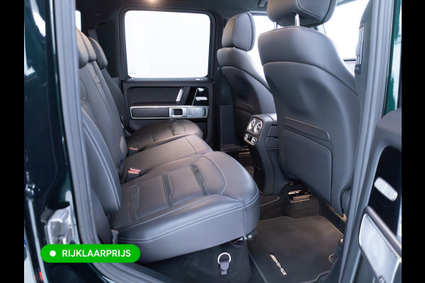 Mercedes-Benz G-Klasse 63 AMG Premium Plus | Elektrisch glazen schuif-/kanteldak | Burmester | Stoelverw. & koeling | Memory stoelen | Adaptieve cruise Trekhaak, Treeplanken, Alcantara hemel, 360 Camera, Burmester High End, Massagestoelen, NL auto