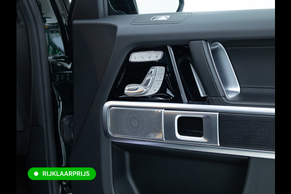 Mercedes-Benz G-Klasse 63 AMG Premium Plus | Elektrisch glazen schuif-/kanteldak | Burmester | Stoelverw. & koeling | Memory stoelen | Adaptieve cruise Trekhaak, Treeplanken, Alcantara hemel, 360 Camera, Burmester High End, Massagestoelen, NL auto