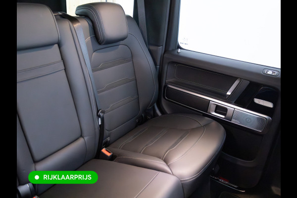 Mercedes-Benz G-Klasse 63 AMG Premium Plus | Elektrisch glazen schuif-/kanteldak | Burmester | Stoelverw. & koeling | Memory stoelen | Adaptieve cruise Trekhaak, Treeplanken, Alcantara hemel, 360 Camera, Burmester High End, Massagestoelen, NL auto
