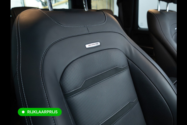 Mercedes-Benz G-Klasse 63 AMG Premium Plus | Elektrisch glazen schuif-/kanteldak | Burmester | Stoelverw. & koeling | Memory stoelen | Adaptieve cruise Trekhaak, Treeplanken, Alcantara hemel, 360 Camera, Burmester High End, Massagestoelen, NL auto