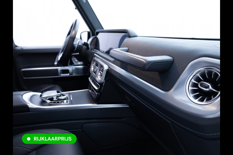 Mercedes-Benz G-Klasse 63 AMG Premium Plus | Elektrisch glazen schuif-/kanteldak | Burmester | Stoelverw. & koeling | Memory stoelen | Adaptieve cruise Trekhaak, Treeplanken, Alcantara hemel, 360 Camera, Burmester High End, Massagestoelen, NL auto