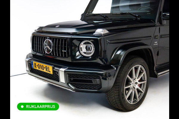 Mercedes-Benz G-Klasse 63 AMG Premium Plus | Elektrisch glazen schuif-/kanteldak | Burmester | Stoelverw. & koeling | Memory stoelen | Adaptieve cruise Trekhaak, Treeplanken, Alcantara hemel, 360 Camera, Burmester High End, Massagestoelen, NL auto