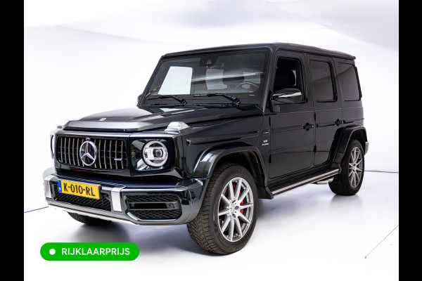 Mercedes-Benz G-Klasse 63 AMG Premium Plus | Elektrisch glazen schuif-/kanteldak | Burmester | Stoelverw. & koeling | Memory stoelen | Adaptieve cruise Trekhaak, Treeplanken, Alcantara hemel, 360 Camera, Burmester High End, Massagestoelen, NL auto
