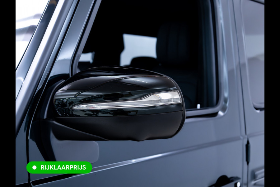 Mercedes-Benz G-Klasse 63 AMG Premium Plus | Elektrisch glazen schuif-/kanteldak | Burmester | Stoelverw. & koeling | Memory stoelen | Adaptieve cruise Trekhaak, Treeplanken, Alcantara hemel, 360 Camera, Burmester High End, Massagestoelen, NL auto