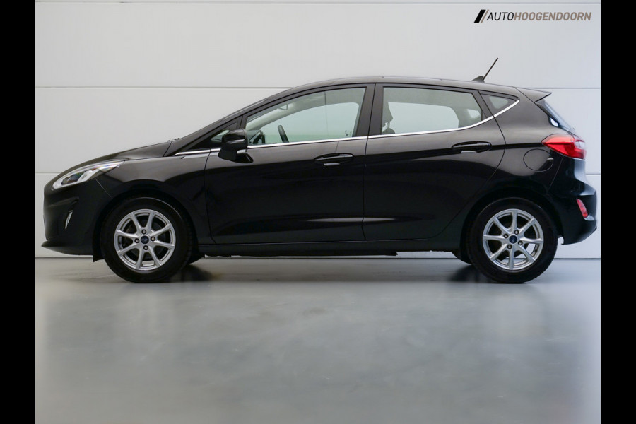 Ford Fiesta 1.0 EcoBoost Titanium Luxe (APPLE CARPLAY,LED VERLICHTING,KEYLESS,DODEHOEK,CRUISE,CLIMATE,PARKEERSENSOREN,TOPCONDITIE)