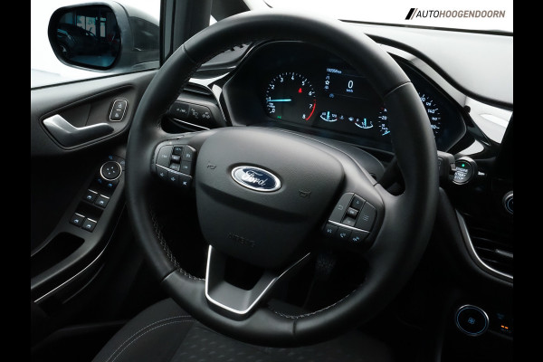 Ford Fiesta 1.0 EcoBoost Titanium Luxe (APPLE CARPLAY,LED VERLICHTING,KEYLESS,DODEHOEK,CRUISE,CLIMATE,PARKEERSENSOREN,TOPCONDITIE)