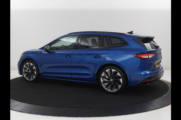 Škoda Enyaq iV 80 Sportline | SOH 92.7% | Leder/alcantara | Stuur/stoel verwarming | Camera | Park assist | Cruise control | Carplay | Sfeerverlichting | 21''