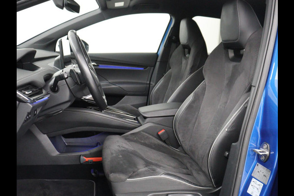 Škoda Enyaq iV 80 Sportline | SOH 92.7% | Leder/alcantara | Stuur/stoel verwarming | Camera | Park assist | Cruise control | Carplay | Sfeerverlichting | 21''