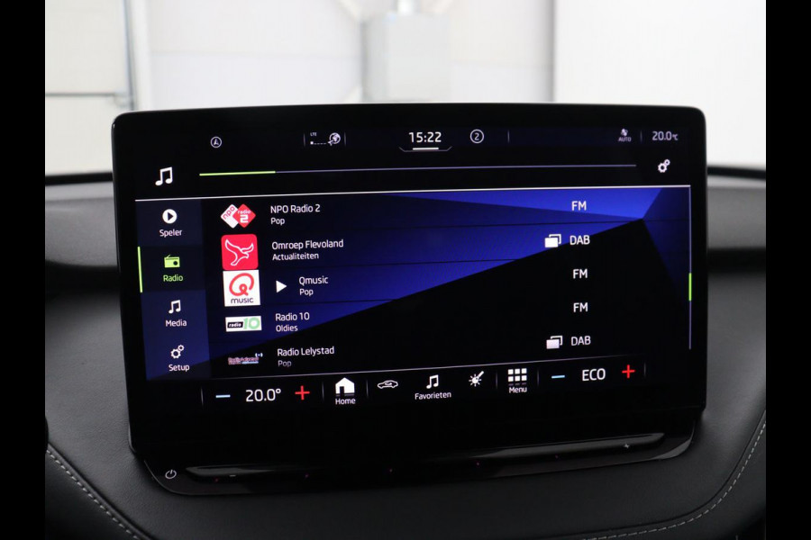 Škoda Enyaq iV 80 Sportline | SOH 92.7% | Leder/alcantara | Stuur/stoel verwarming | Camera | Park assist | Cruise control | Carplay | Sfeerverlichting | 21''