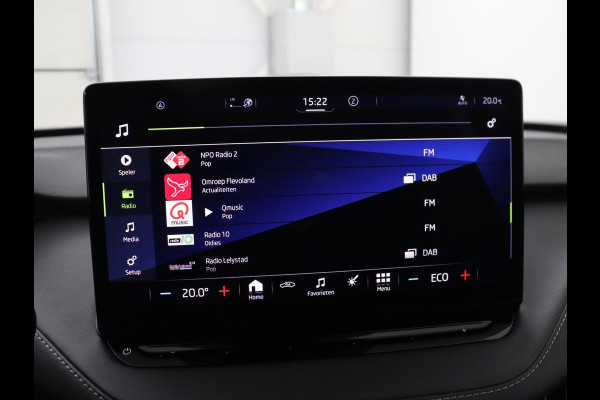 Škoda Enyaq iV 80 Sportline | SOH 92.7% | Leder/alcantara | Stuur/stoel verwarming | Camera | Park assist | Cruise control | Carplay | Sfeerverlichting | 21''