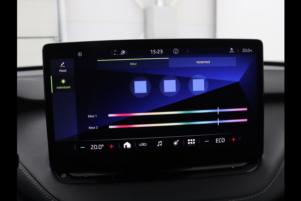 Škoda Enyaq iV 80 Sportline | SOH 92.7% | Leder/alcantara | Stuur/stoel verwarming | Camera | Park assist | Cruise control | Carplay | Sfeerverlichting | 21''